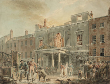 The Pantheon, the Morning after the Fire