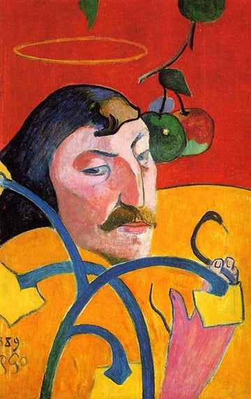 Self Portrait with Halo and Snake
