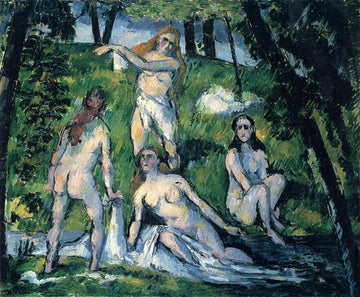 Four Bathers Paul Cezanne