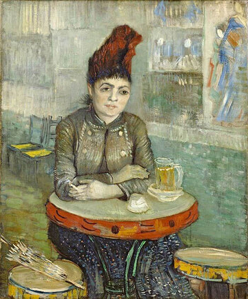 Agostina Segatori Sitting in the Café du Tambourin