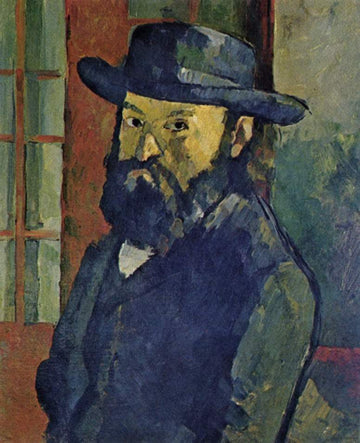 Self-Portrait with Black Felt Hat
