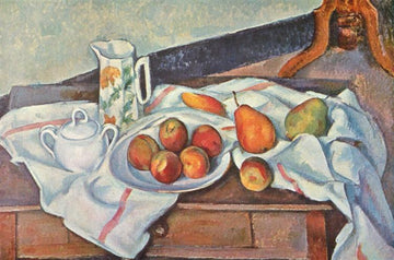 Still Life with Sugar Bowl, Jug and Plate of Fruit
