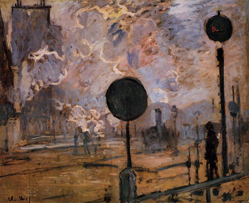Saint-Lazare Station, Arrival of a Train