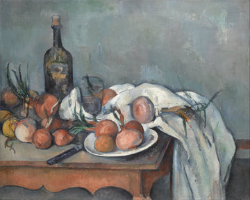 Still Life with Red Onions