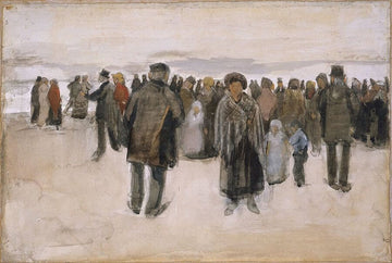 Beach at Scheveningen, 1882