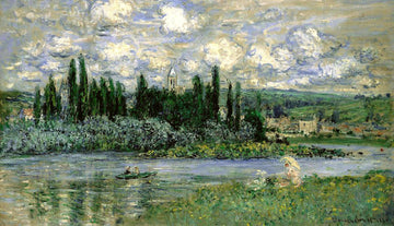 View of Vetheuil 1880
