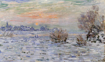 Winter on the Seine, Lavacourt 1880