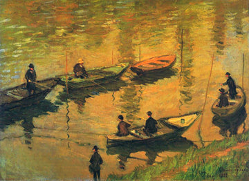 Anglers on the Seine at Poissy 1881
