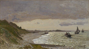 The Coast at Sainte-Adresse, 1864