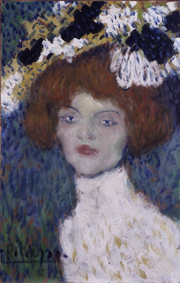 Madrilenian. Head of young woman