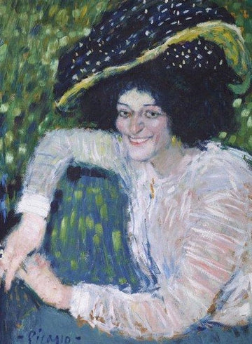 Bust of Smiling Woman