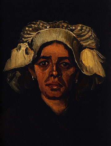 Head of a Peasant Woman with White Cap
