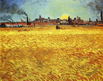 Sunset at Wheat Field, 1888