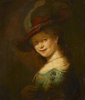 Bust of Saskia Smiling