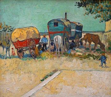 Gypsy Camp near Arles, 1888