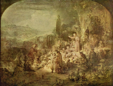 John the Baptist Preaching