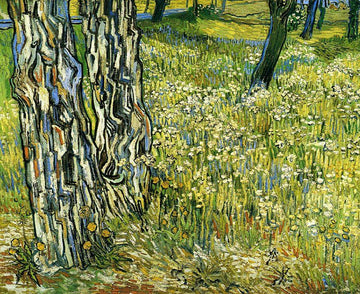 Tree Trunks in the Grass, 1890