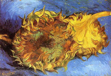 Two Cut Sunflowers, 1887