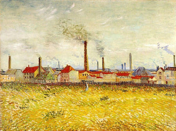 Factories in Asnieres, 1887