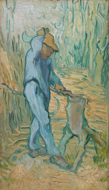 The Woodcutter after Jean-Francois Millet, 1890