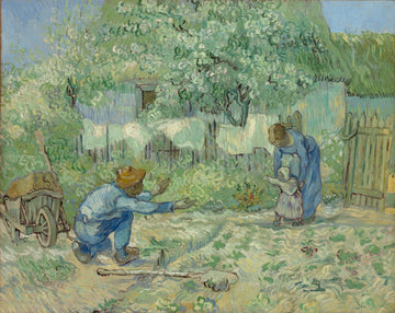 First Steps after Jean-Francois Millet, 1889