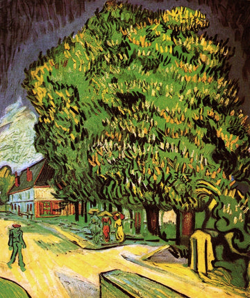 Chestnut Trees in Blossom 1890