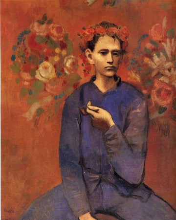 A boy with pipe