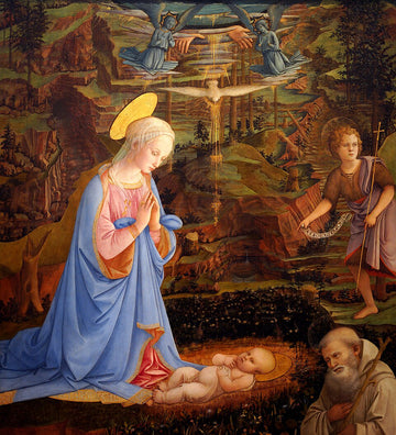 Adoration of the Christ Child – Filippo Lippi