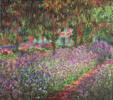 Artists Garden at Giverny - Monet