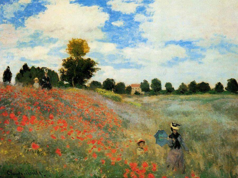 The Poppy Field near Argenteuil, 1873