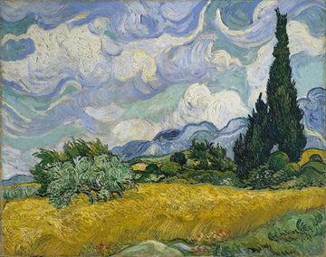 Wheat Field With Cypresses, 1889