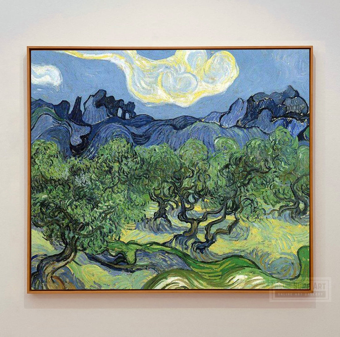Landscape with Olive Trees, 1889