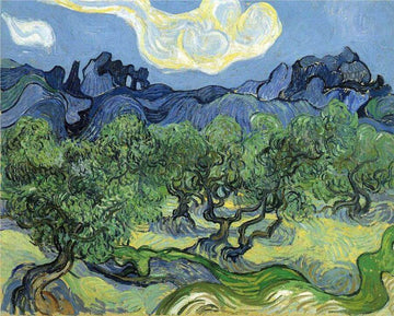 Landscape with Olive Trees, 1889