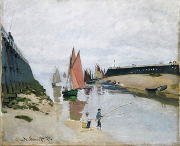 Entrance to the Port of Trouville