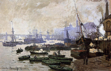 Boats in the Pool of London