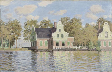 Houses on the Zaan River at Zaandam