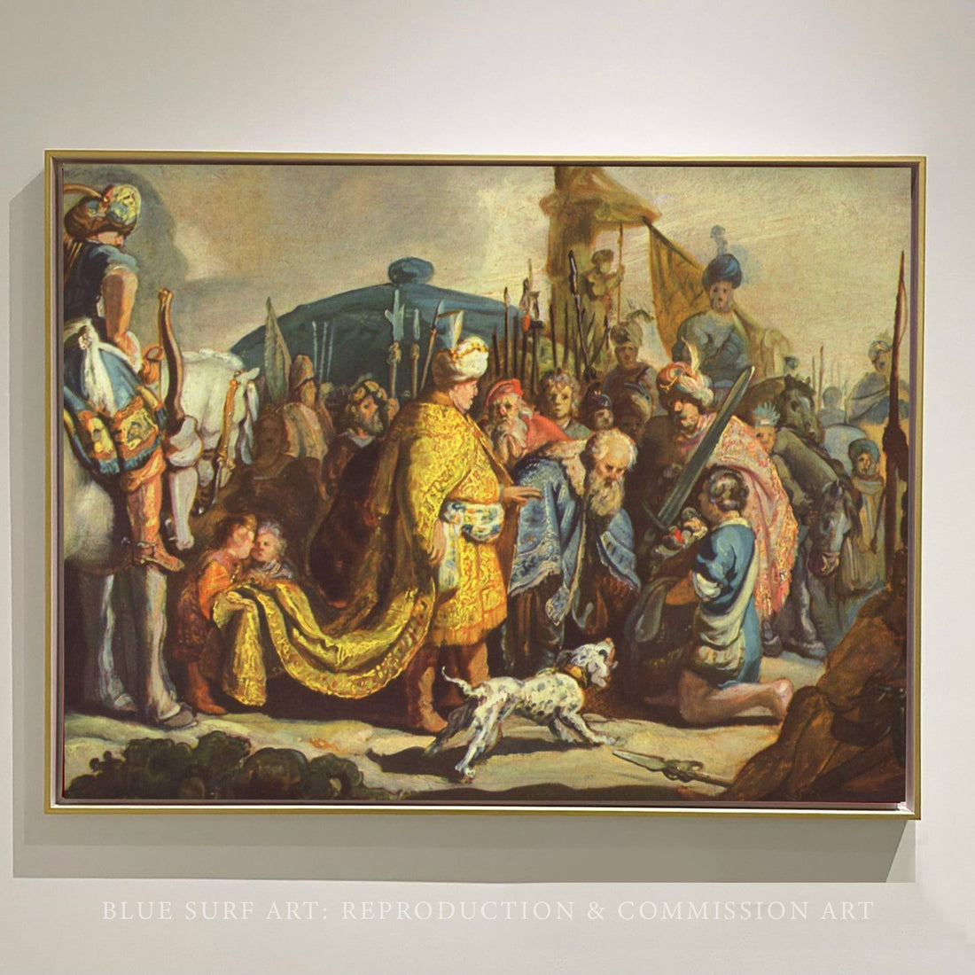 David with the Head of Goliath before Saul