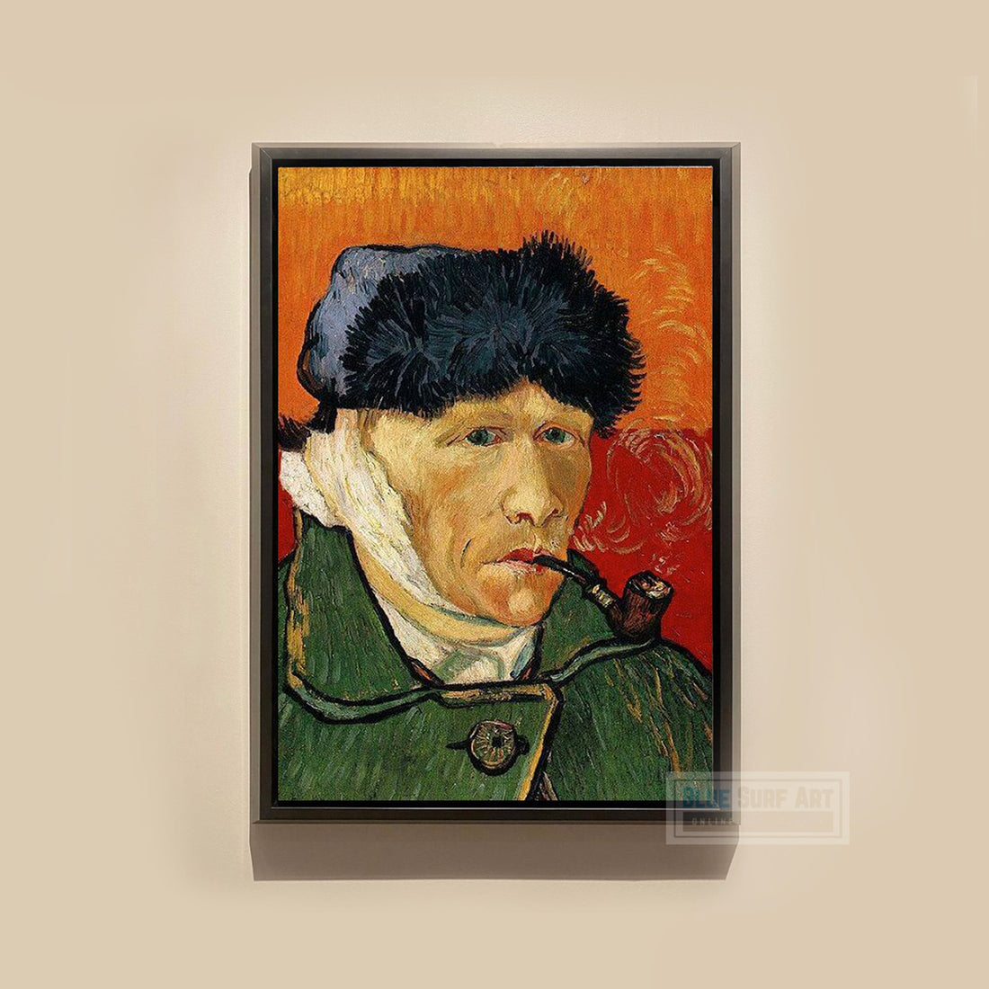 Self-Portrait with Bandaged Ear and Pipe, 1889