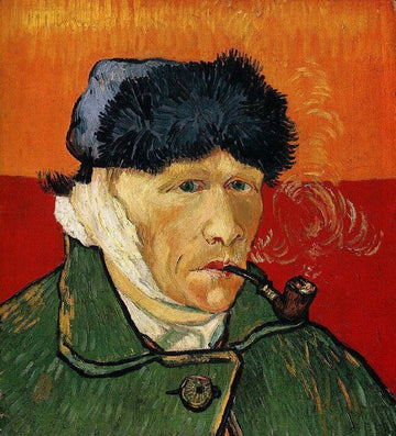 Self-Portrait with Bandaged Ear and Pipe, 1889