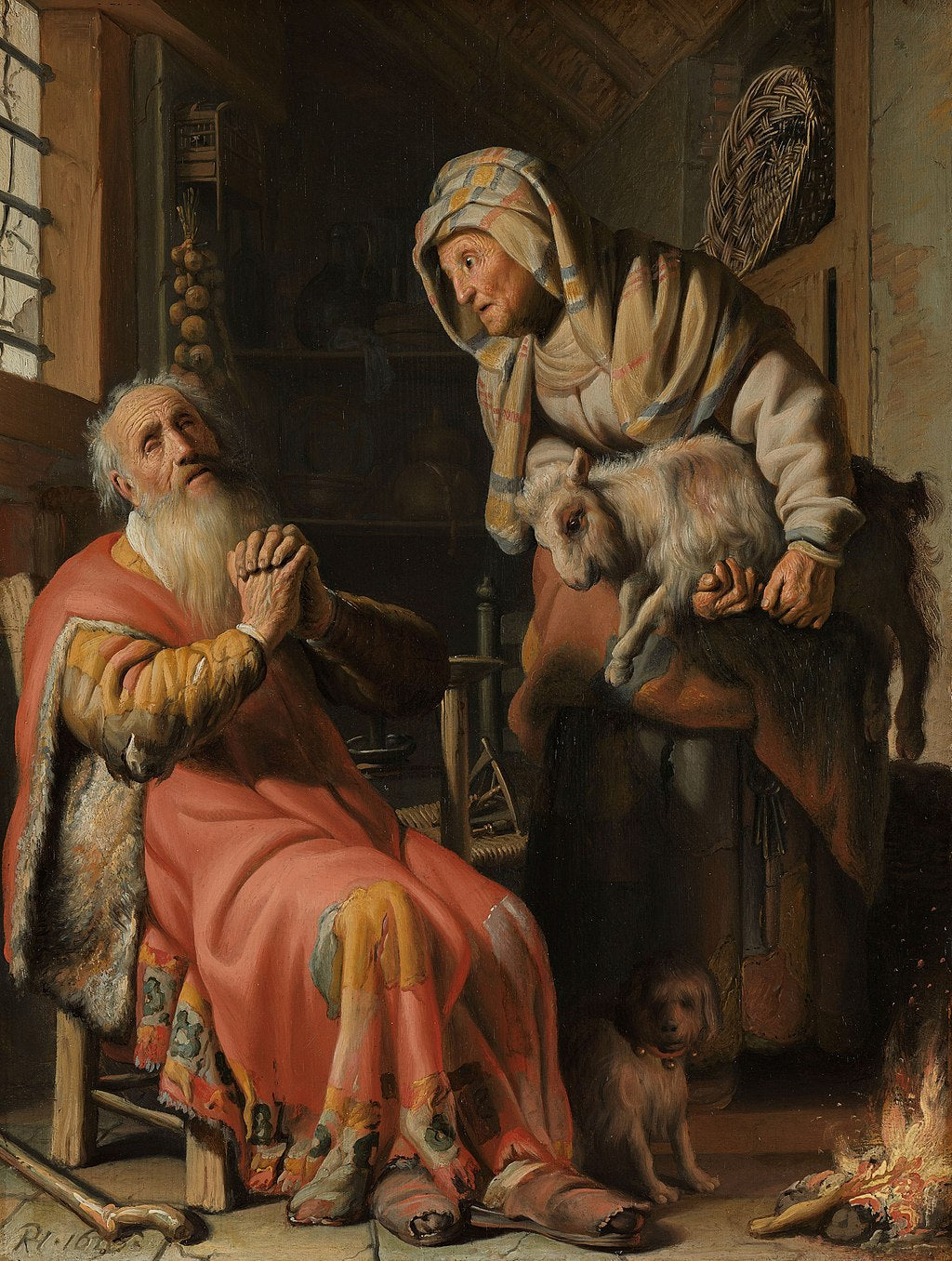 Tobit Accusing Anna of Stealing the Kid