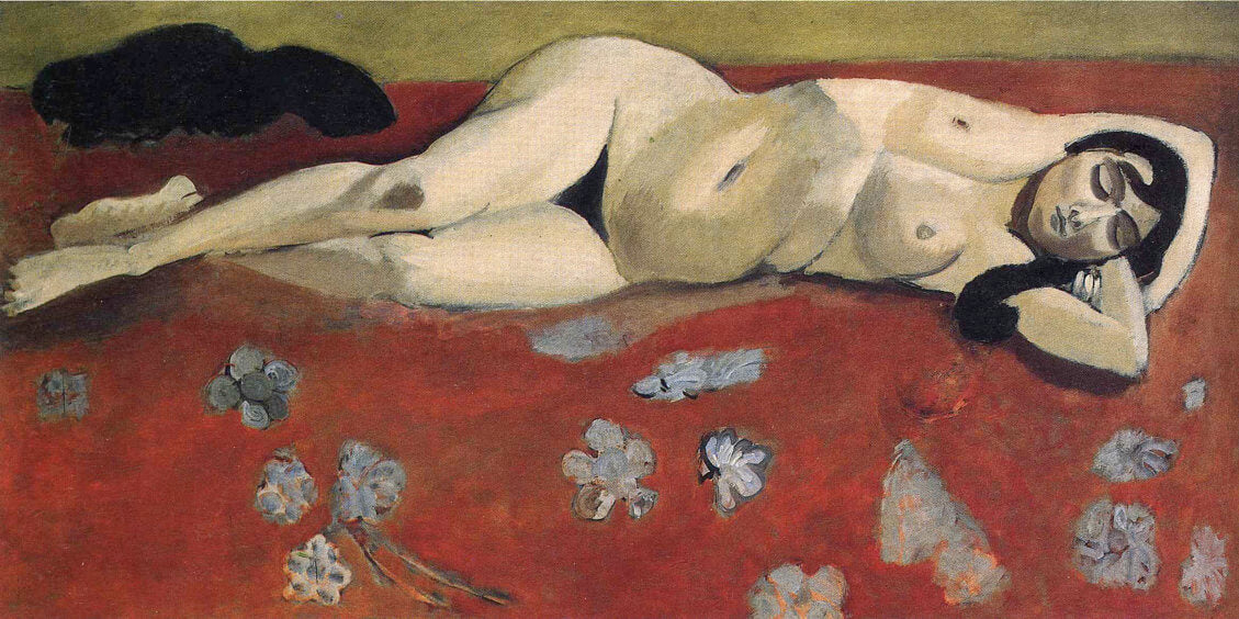 Sleeping Nude, 1916