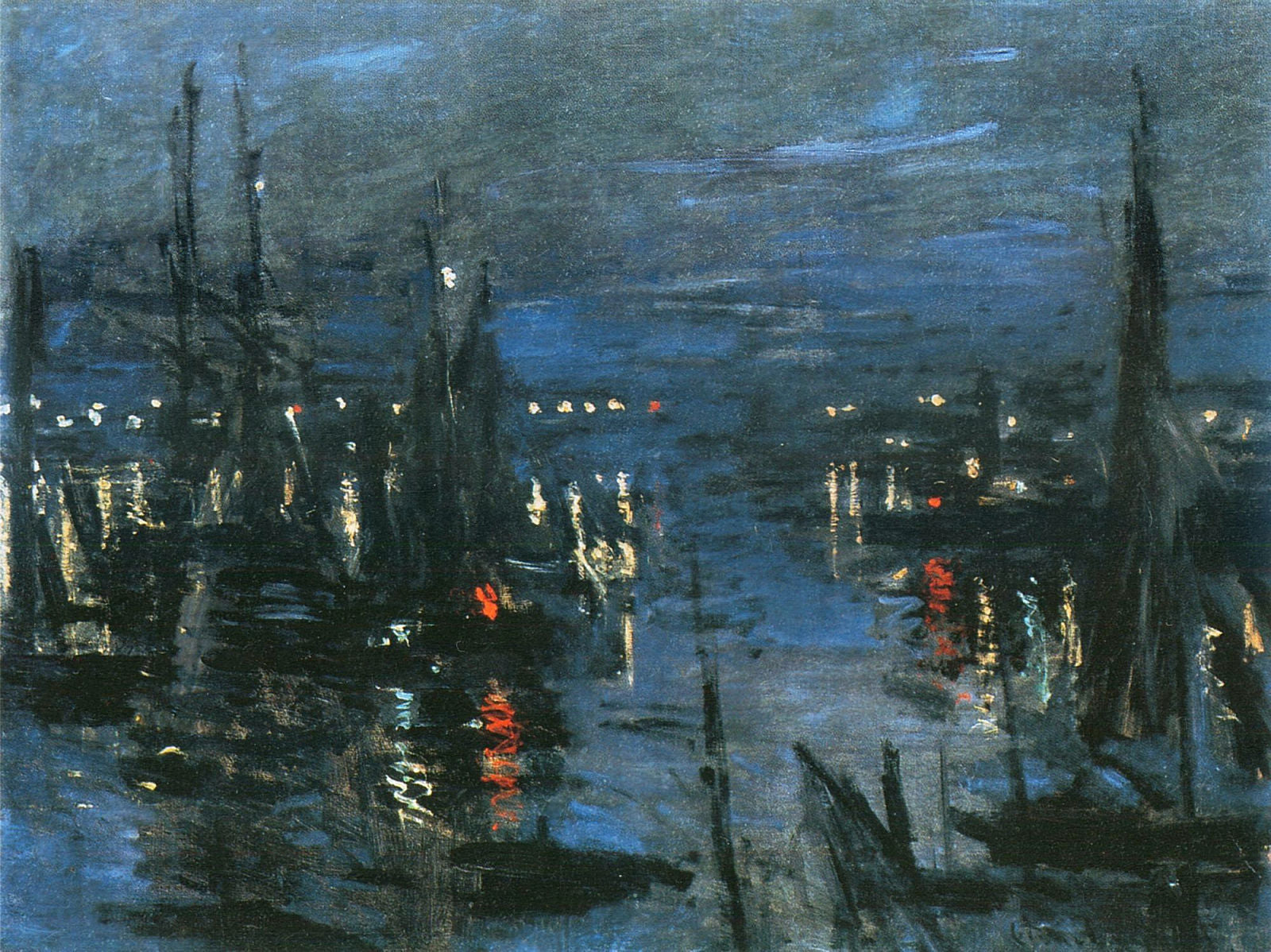 The Port of Le Havre, Night Effect