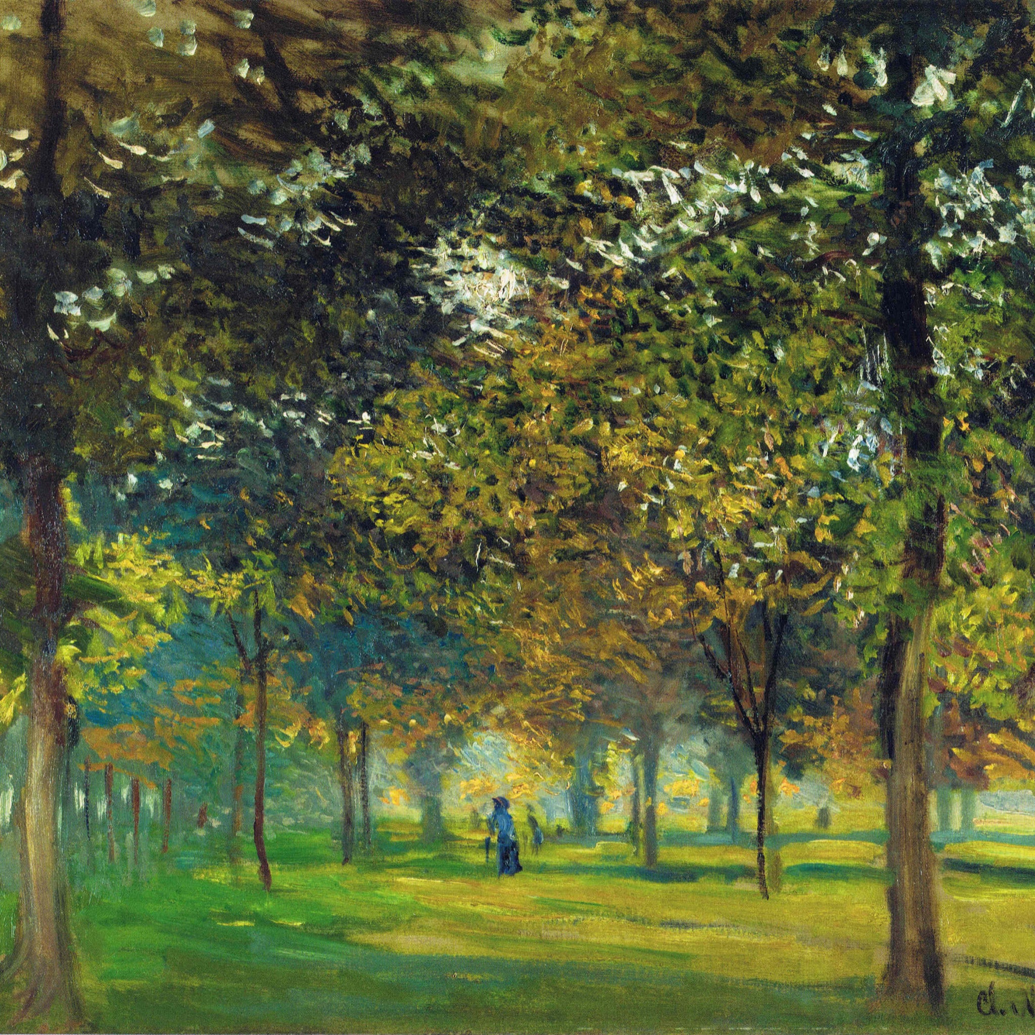 The Allee du Champ de Foire at Argenteuil