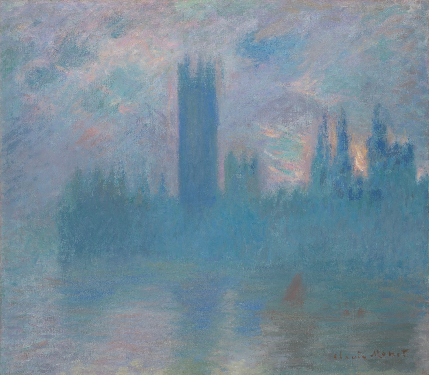 Houses of Parliament, London, 1900–1901