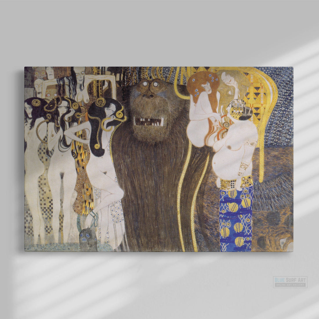 The Beethoven Frieze, The Hostile Powers Part 1