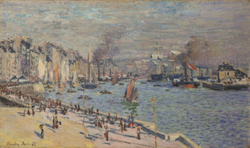 View of the Old Outer Harbor at Le Havre