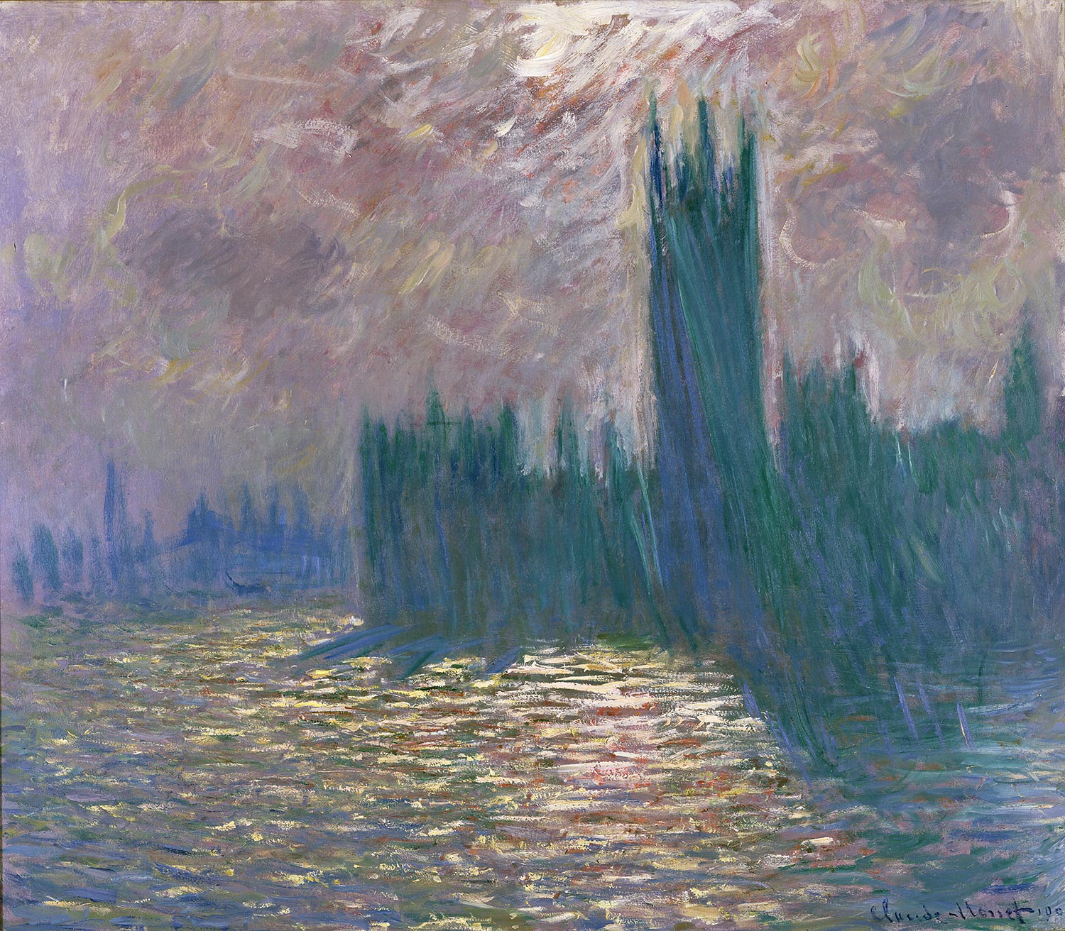Houses of Parliament, London 1905
