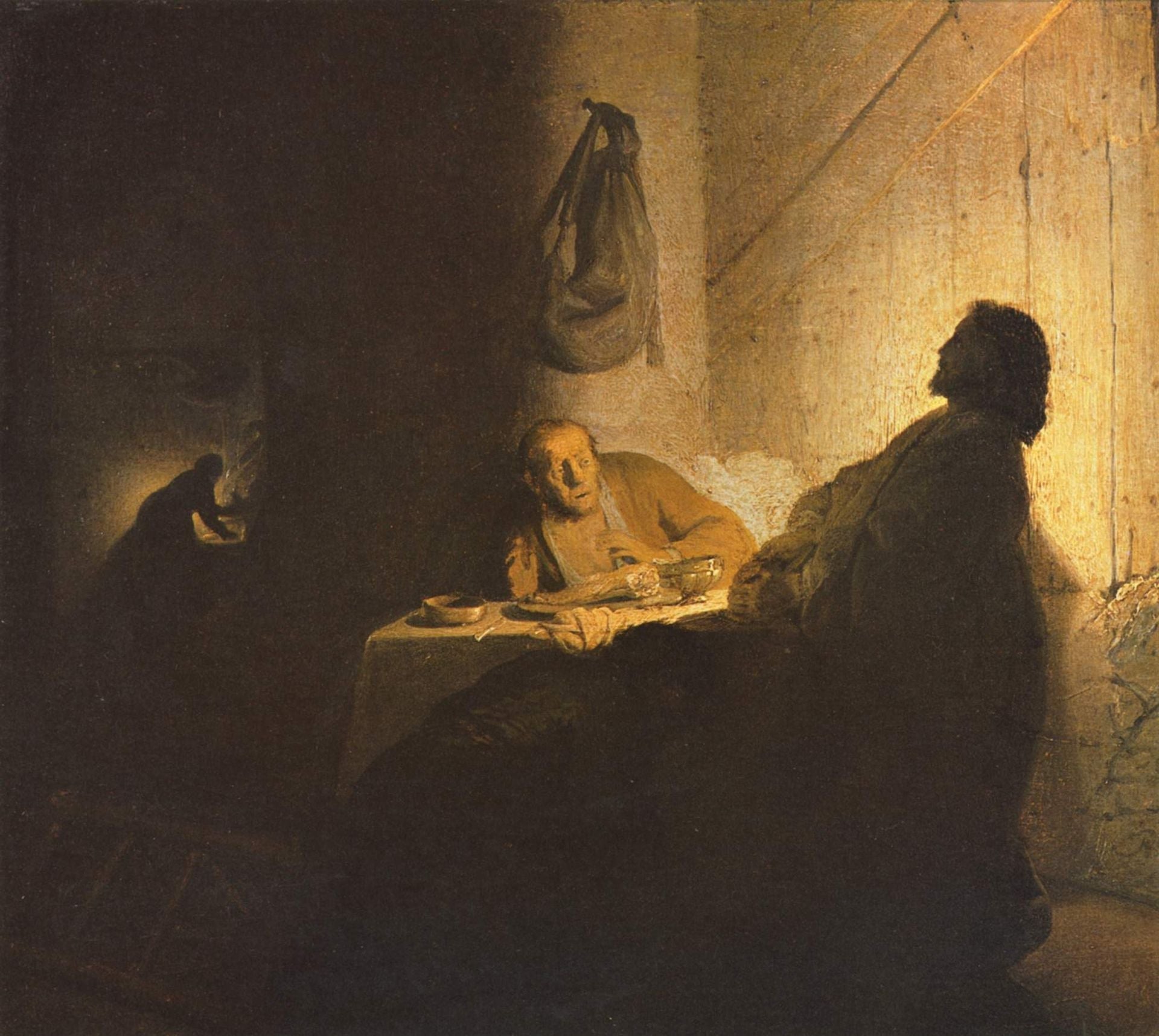 Supper at Emmaus (Rembrandt, Musee Jacquemart-Andre)