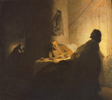 Supper at Emmaus (Rembrandt, Musee Jacquemart-Andre)