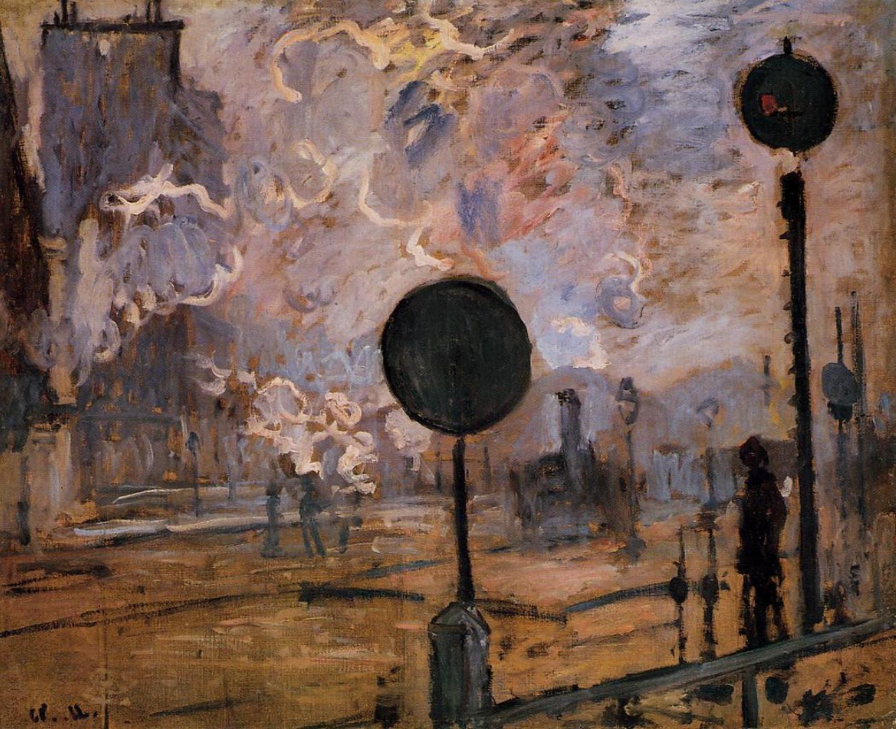 Saint-Lazare Station, Arrival of a Train